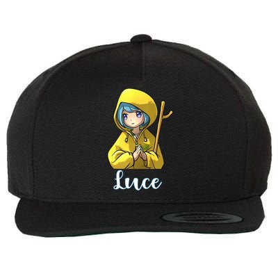 VaticanS Mascot Character Cute Anime Girl Luce Wool Snapback Cap