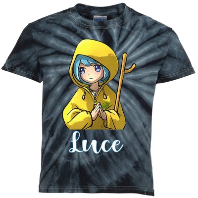 VaticanS Mascot Character Cute Anime Girl Luce Kids Tie-Dye T-Shirt