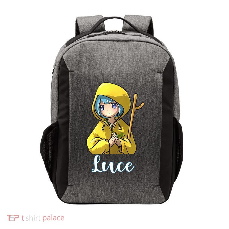 VaticanS Mascot Character Cute Anime Girl Luce Vector Backpack