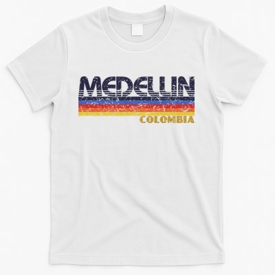 Vintage Medellin Colombia Retro Design T-Shirt