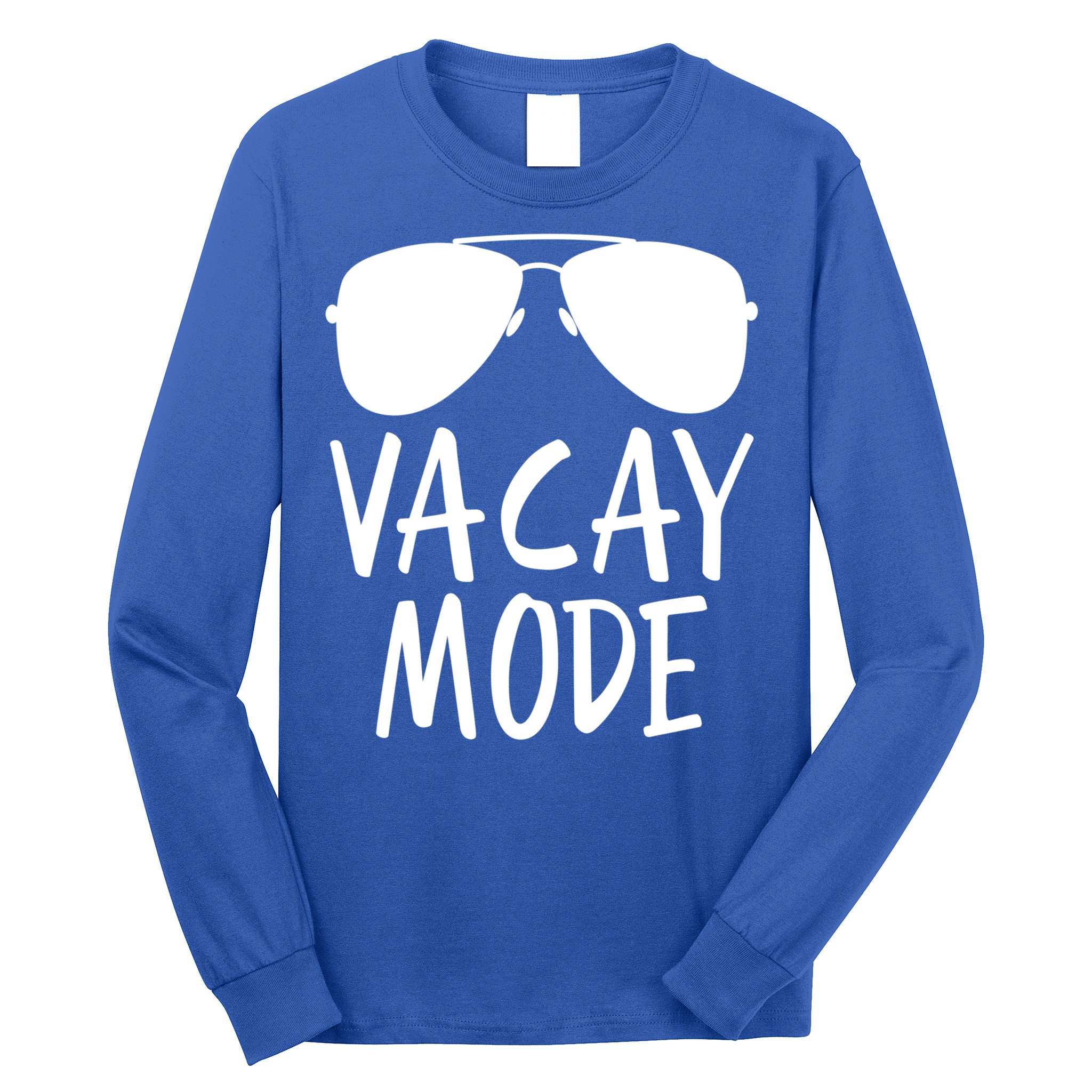 Vacay Mode Cute Vacation Summer Gift Long Sleeve Shirt
