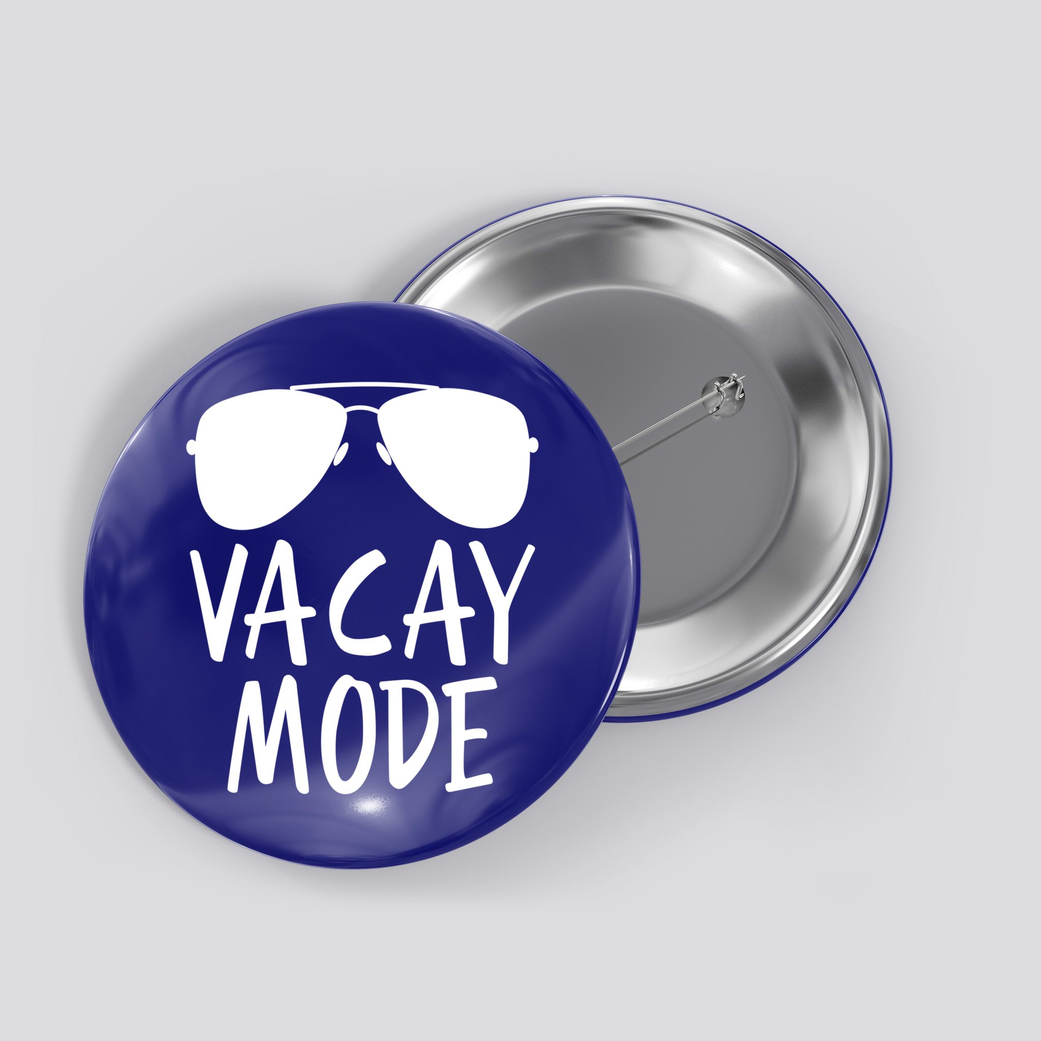 Vacay Mode Cute Vacation Summer Gift Button