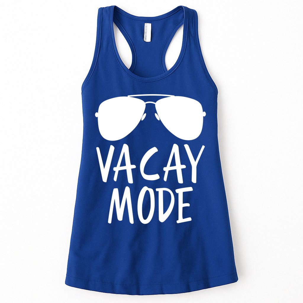 Vacay Mode Cute Vacation Summer Gift Womens Tank Top