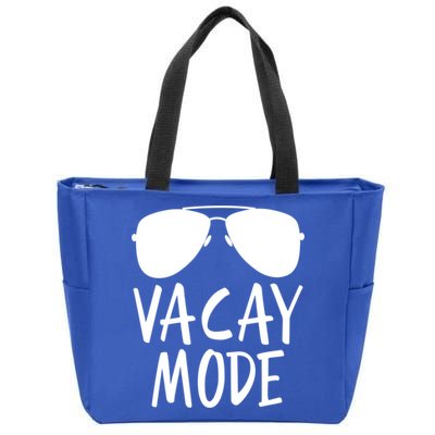 Vacay Mode Cute Vacation Summer Gift Zip Tote Bag