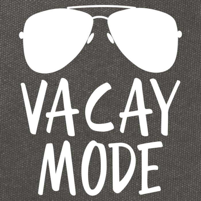 Vacay Mode Cute Vacation Summer Gift Cotton Canvas Backpack