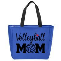 Volleyball Mom Cute Mom Life Volleyball Game Day Cheer Mom Gift Zip Tote Bag