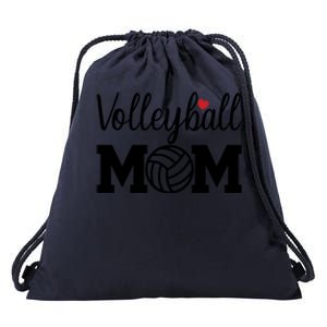 Volleyball Mom Cute Mom Life Volleyball Game Day Cheer Mom Gift Drawstring Bag