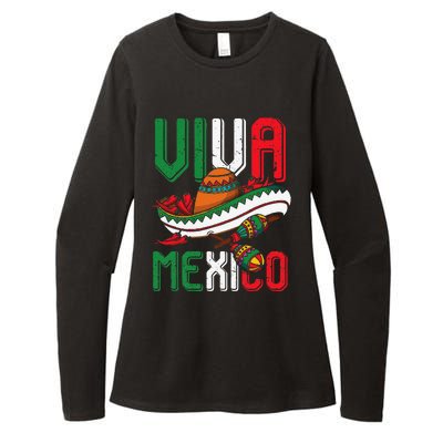 Viva Mexico Cinco De Mayo Womens CVC Long Sleeve Shirt