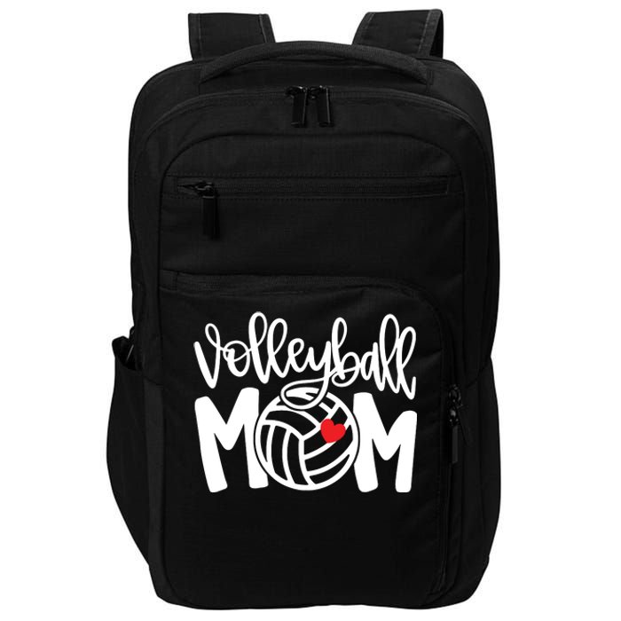 Volleyball Mom Cute Mom Life Volleyball Game Day Cheer Mom Impact Tech Backpack