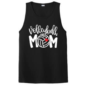 Volleyball Mom Cute Mom Life Volleyball Game Day Cheer Mom PosiCharge Competitor Tank