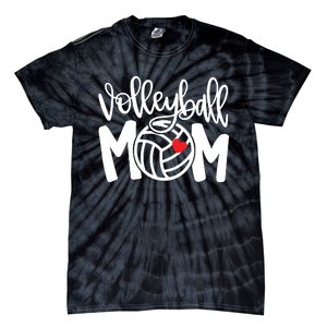 Volleyball Mom Cute Mom Life Volleyball Game Day Cheer Mom Tie-Dye T-Shirt