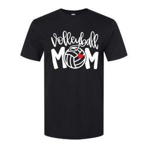 Volleyball Mom Cute Mom Life Volleyball Game Day Cheer Mom Softstyle CVC T-Shirt