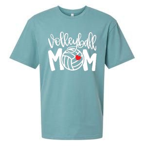 Volleyball Mom Cute Mom Life Volleyball Game Day Cheer Mom Sueded Cloud Jersey T-Shirt