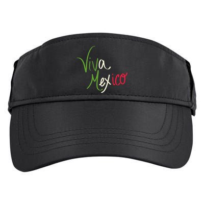 Viva Mexico Cinco De Mayo Mexican Independence Day Adult Drive Performance Visor