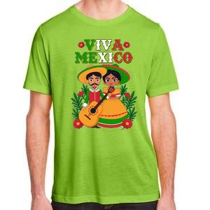 Viva Mexico Celebrate Mexican Independence Day Adult ChromaSoft Performance T-Shirt