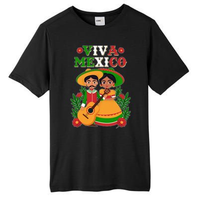 Viva Mexico Celebrate Mexican Independence Day Tall Fusion ChromaSoft Performance T-Shirt