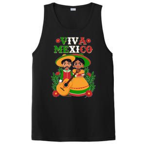 Viva Mexico Celebrate Mexican Independence Day PosiCharge Competitor Tank