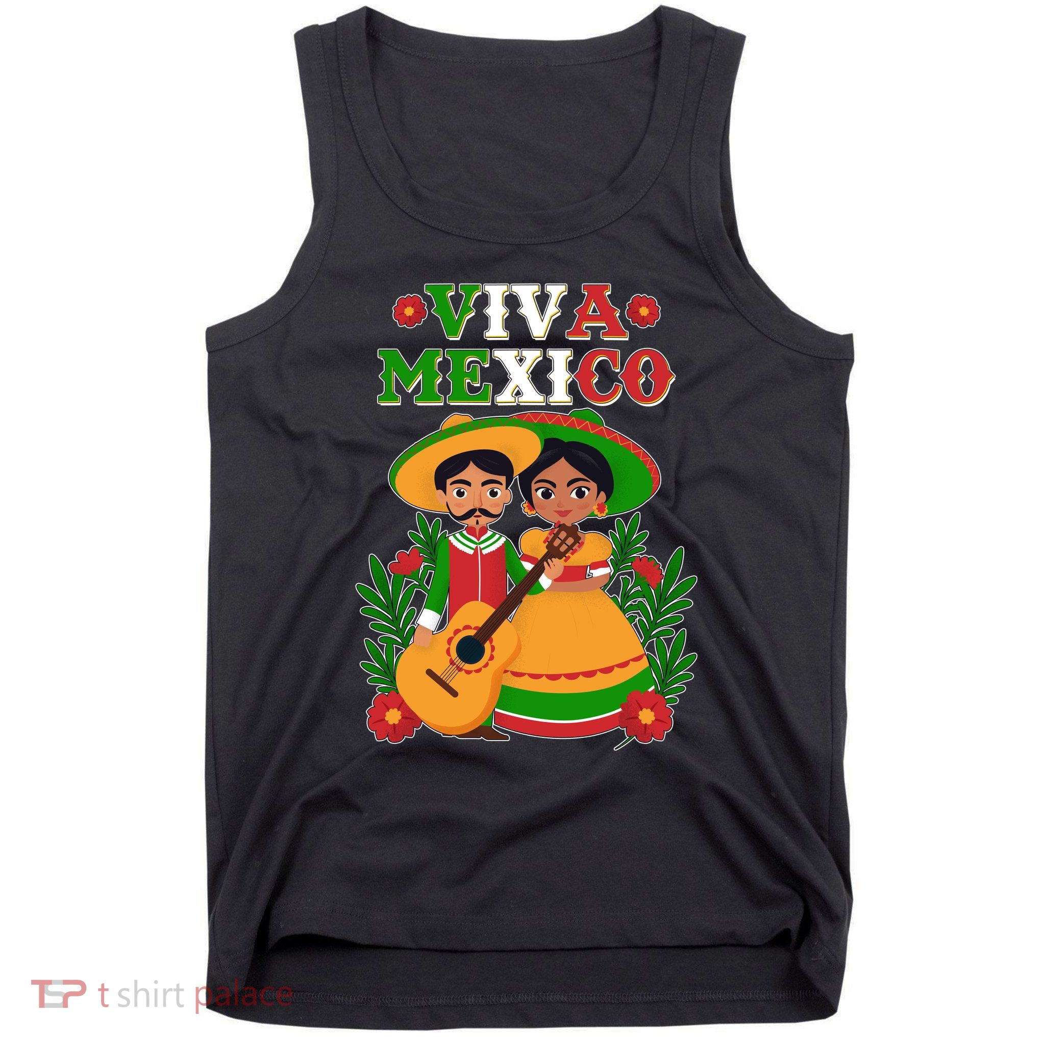 Viva Mexico Celebrate Mexican Independence Day Tank Top