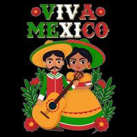 Viva Mexico Celebrate Mexican Independence Day Zip Tote Bag