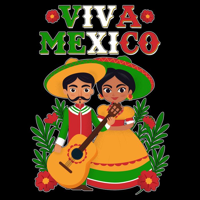 Viva Mexico Celebrate Mexican Independence Day Zip Tote Bag