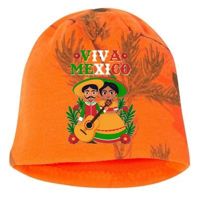 Viva Mexico Celebrate Mexican Independence Day Kati - Camo Knit Beanie