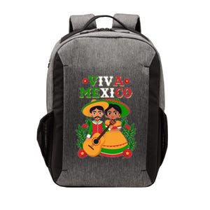 Viva Mexico Celebrate Mexican Independence Day Vector Backpack