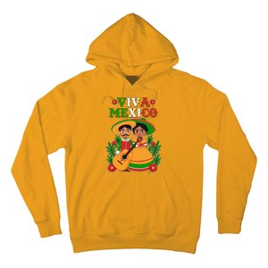 Viva Mexico Celebrate Mexican Independence Day Hoodie