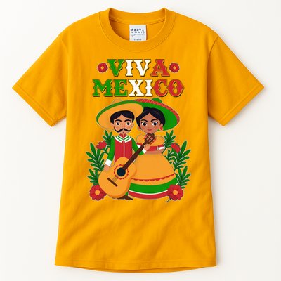 Viva Mexico Celebrate Mexican Independence Day Tall T-Shirt