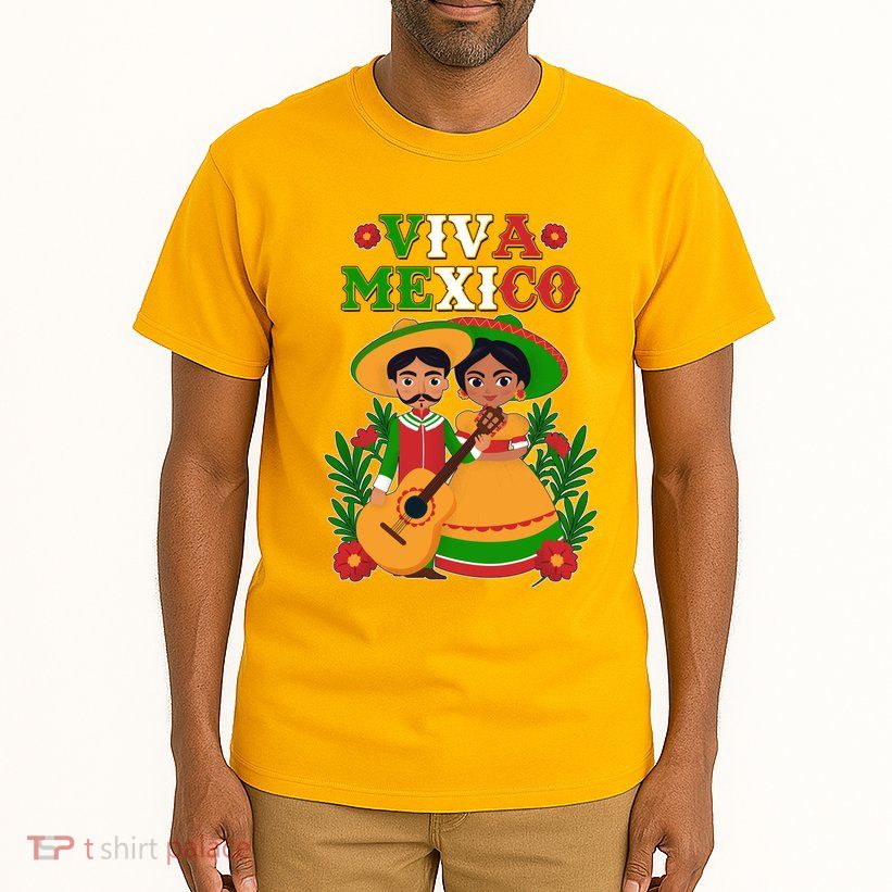 Viva Mexico Celebrate Mexican Independence Day Tall T-Shirt
