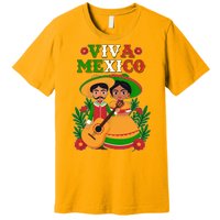 Viva Mexico Celebrate Mexican Independence Day Premium T-Shirt