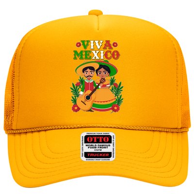 Viva Mexico Celebrate Mexican Independence Day Trucker Hat