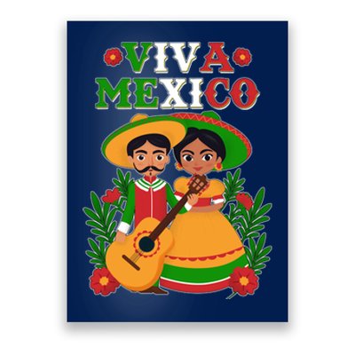 Viva Mexico Celebrate Mexican Independence Day Poster