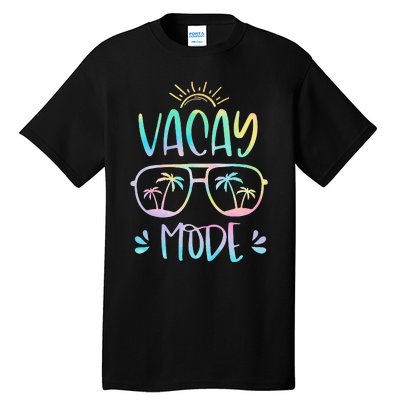 Vacay Mode Cute Vacation Summer Cruise Getaway Holiday Tall T-Shirt