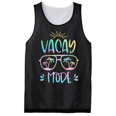 Vacay Mode Cute Vacation Summer Cruise Getaway Holiday Mesh Reversible Basketball Jersey Tank