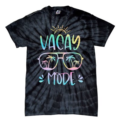 Vacay Mode Cute Vacation Summer Cruise Getaway Holiday Tie-Dye T-Shirt