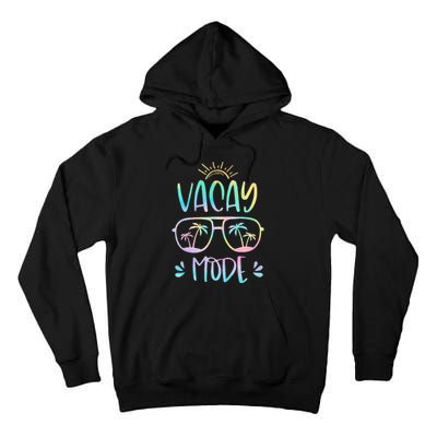 Vacay Mode Cute Vacation Summer Cruise Getaway Holiday Tall Hoodie