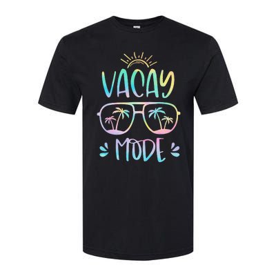 Vacay Mode Cute Vacation Summer Cruise Getaway Holiday Softstyle CVC T-Shirt