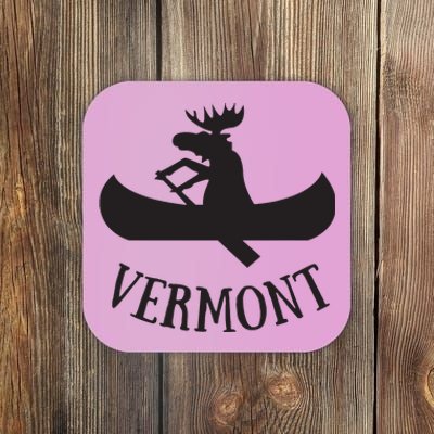 Vermont Moose Canoe Vacation T Coaster