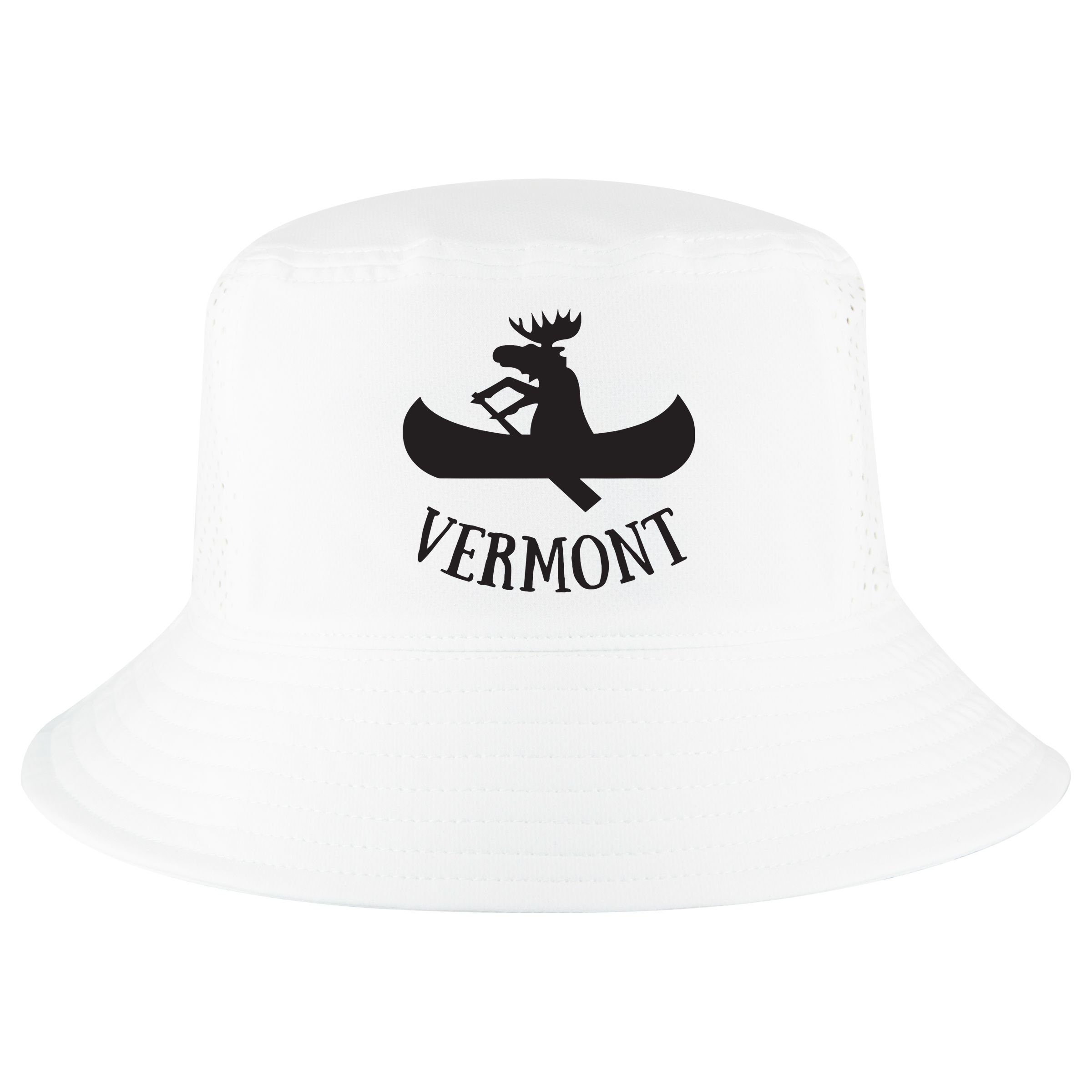 Vermont Moose Canoe Vacation T Cool Comfort Performance Bucket Hat
