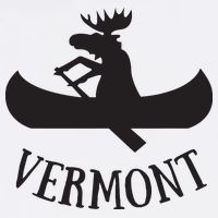 Vermont Moose Canoe Vacation T Baby Bodysuit