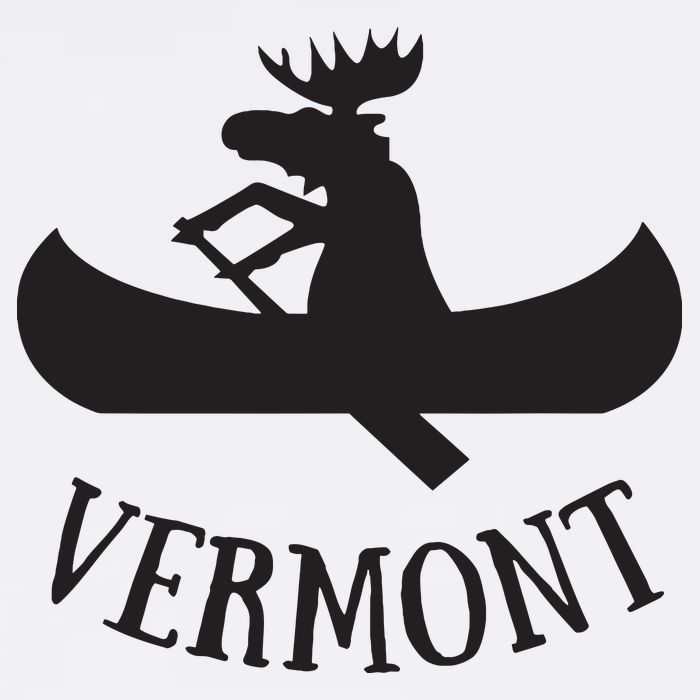 Vermont Moose Canoe Vacation T Baby Bodysuit