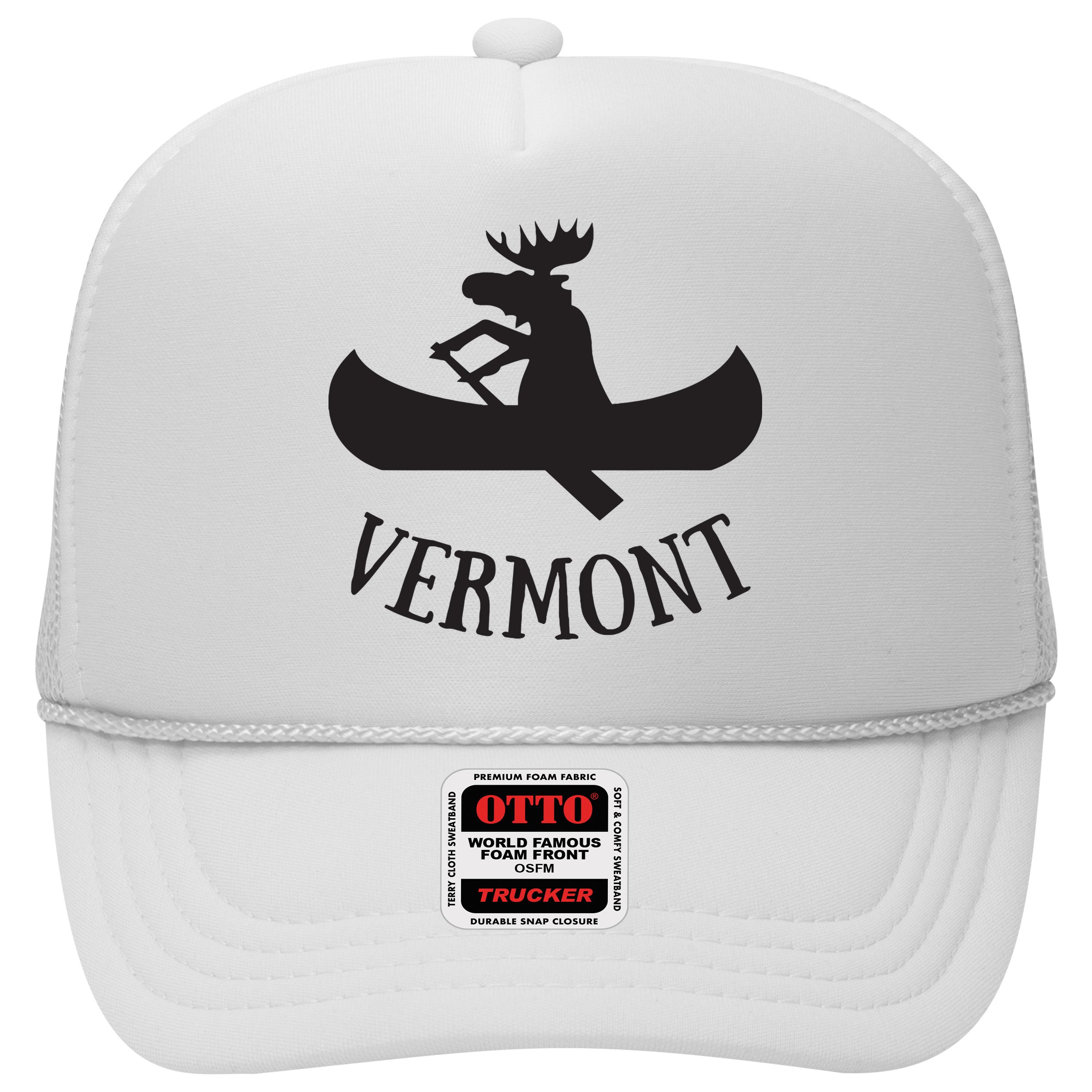 Vermont Moose Canoe Vacation T Hat