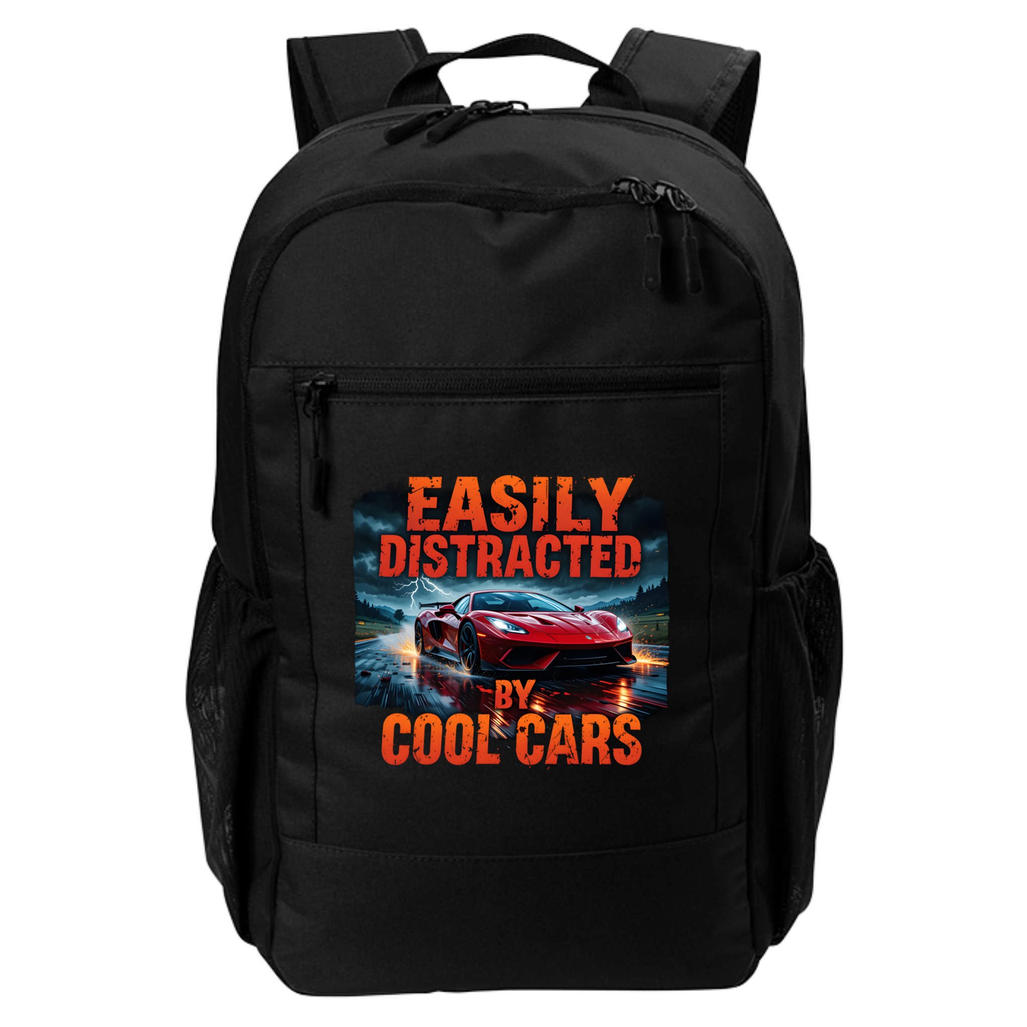 Vintage Muscle Car Easily Distracted By Cool Cars  Gift Backpack