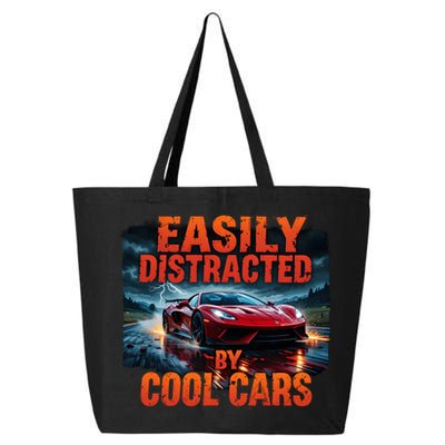 Vintage Muscle Car Easily Distracted By Cool Cars  Gift 25L Jumbo Tote