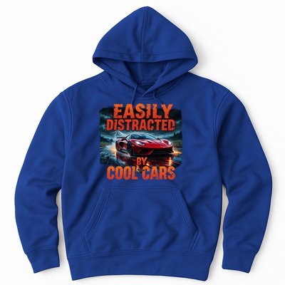 Vintage Muscle Car Easily Distracted By Cool Cars  Gift Hoodie