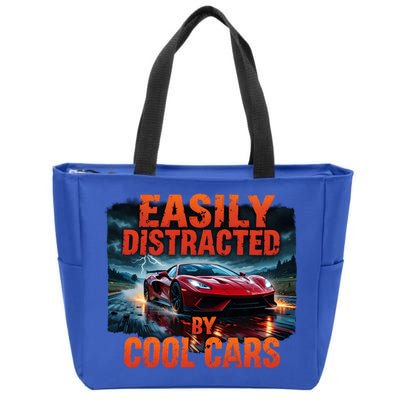 Vintage Muscle Car Easily Distracted By Cool Cars  Gift Zip Tote Bag