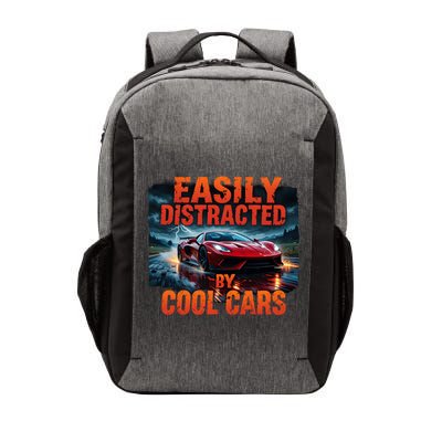 Vintage Muscle Car Easily Distracted By Cool Cars  Gift Vector Backpack