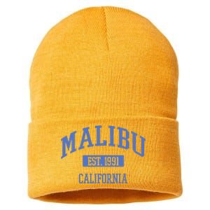 Varsity Malibu California Sustainable Knit Beanie