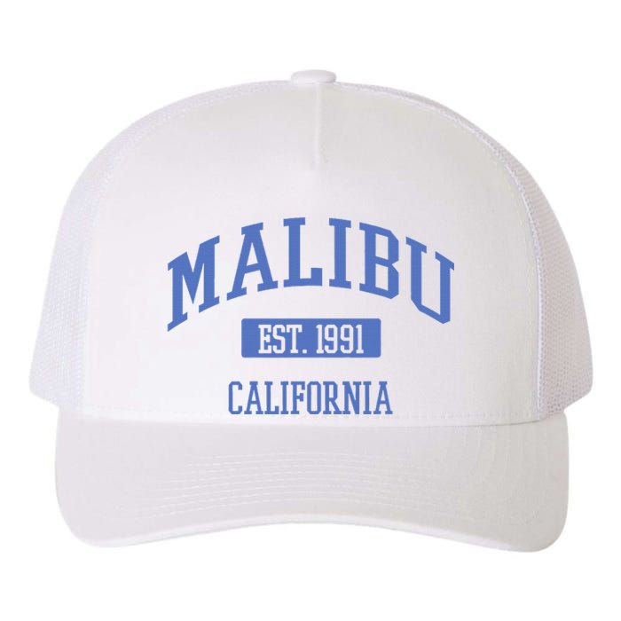 Varsity Malibu California Yupoong Adult 5-Panel Trucker Hat