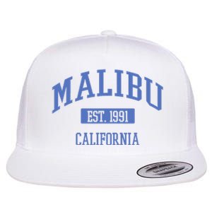 Varsity Malibu California Flat Bill Trucker Hat